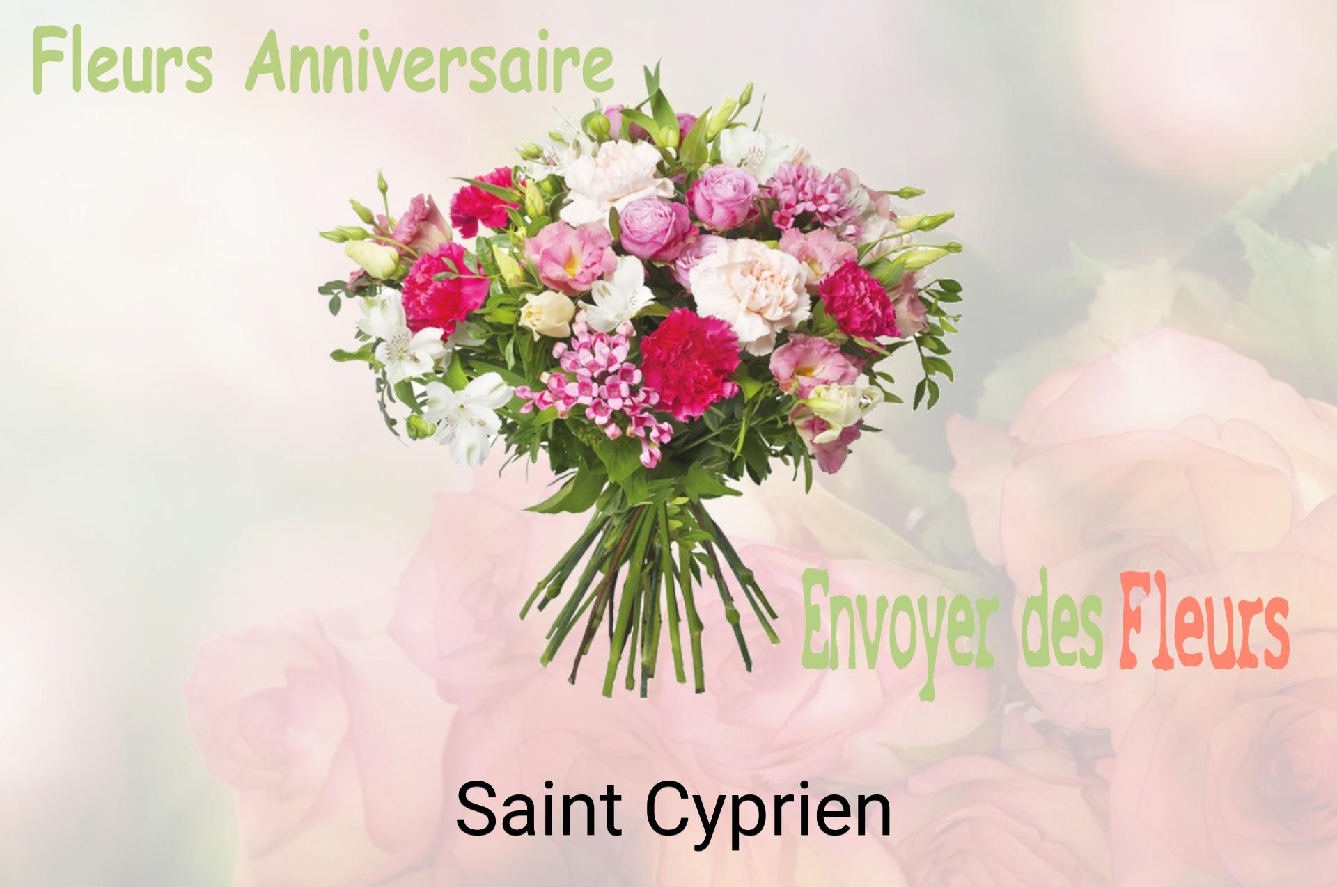 Bouquet de fleurs d’anniversaire livré à Saint-Cyprien